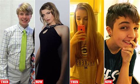 teen shemale|Transgender teens share their incredible before and after photos。